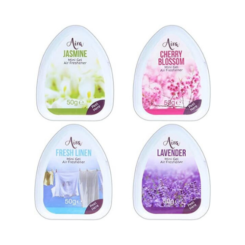 Fragranced Mini Gel Air Fresheners (Pack of 4)