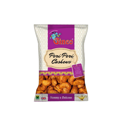 Ginco Peri Peri Cashews (55g X Pack of 10)