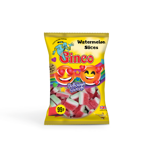 Ginco Watermelon Slices (100g X Pack of 12)