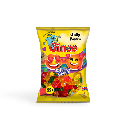 Ginco Jelly Bears (100g X Pack of 12)