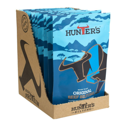 Hunter's Original Beef Biltong (28g X Pack of 10)