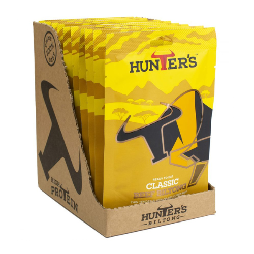 Hunter's Classic Beef Biltong (28g X Pack of 10)