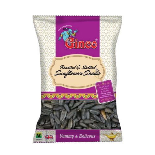 Ginco Roasted & Salted Sunflower Seeds (100g X Pack of 10)