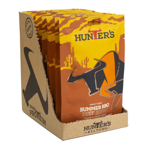 Hunter's Summer BBQ Beef Jerky (28g X Pack of 10)