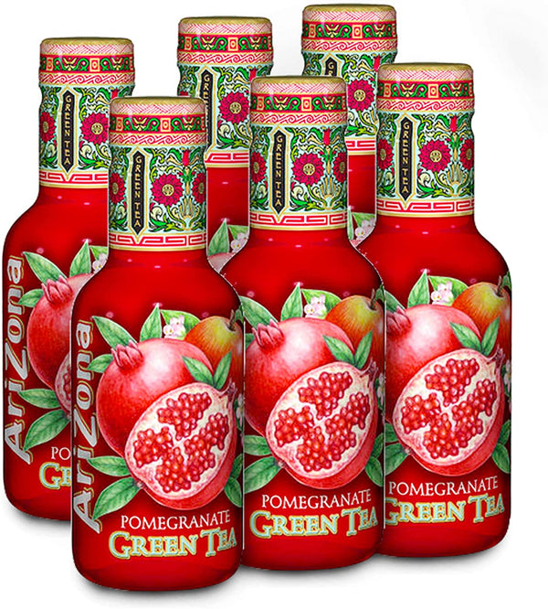 Ari Pomegranate Green Tea 500ml X 6