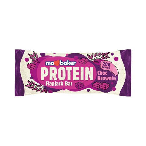 Ma Baker Chocolate Brownie Protein Flapjack Bar (4 Bars)