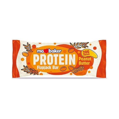 Ma Baker Peanut Butter Protein Flapjack Bar (4 Bars)