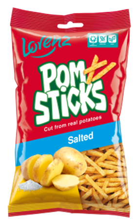 Lorenz Pomsticks Salted 85g X 14