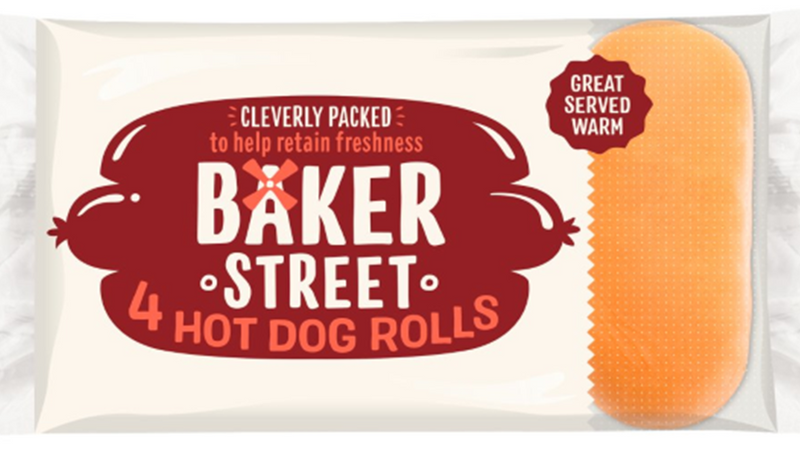 Baker Street 4 Hot Dog Rolls 8 pack