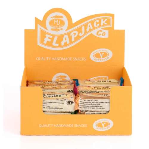 RJ Flapjacks - Topped (125g X Pack of 24)